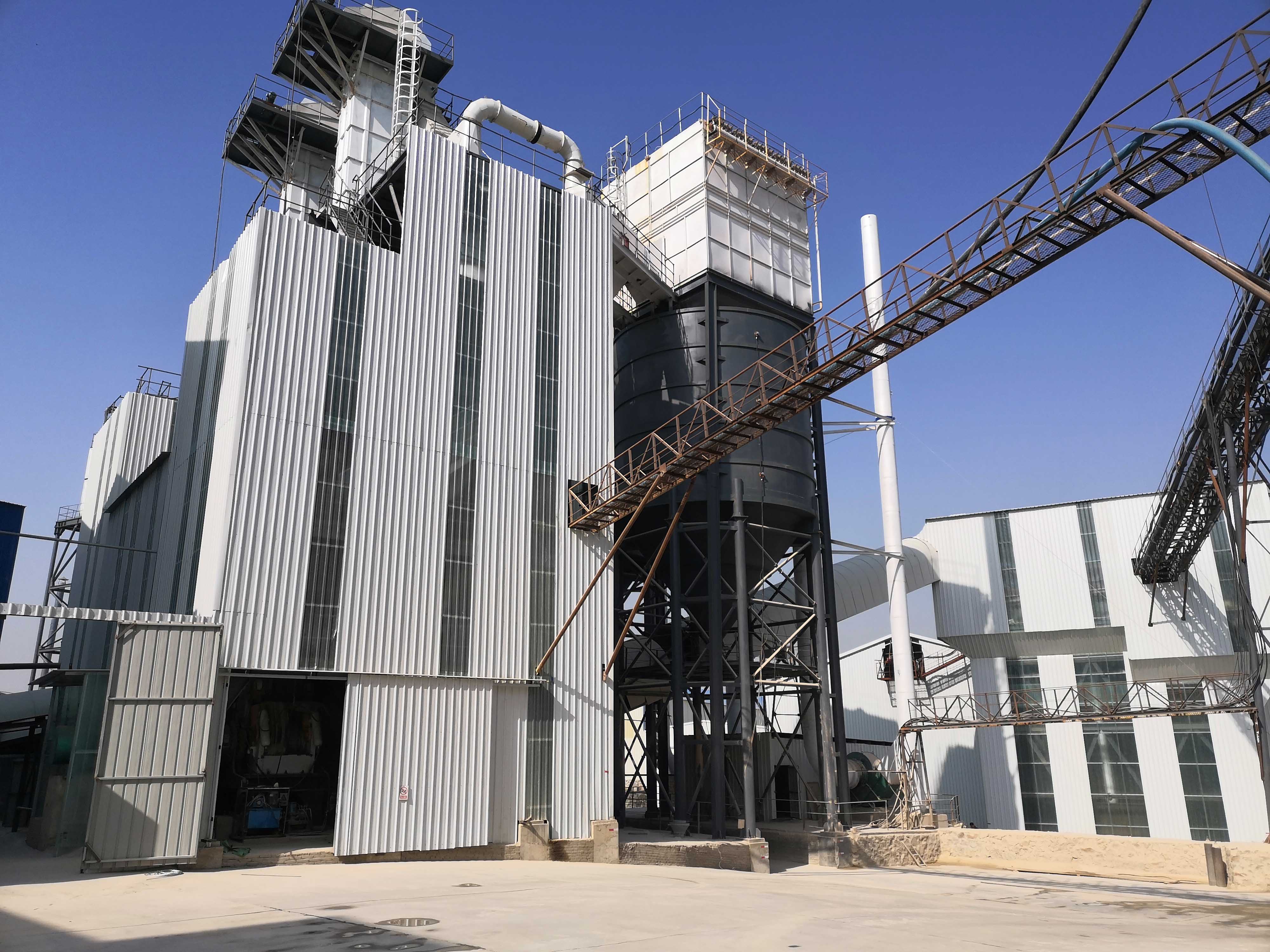 基建項目帶動砂石需求，唐山金路制砂樓助力砂石企業(yè)生產(chǎn)高標砂